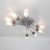 Citilux Хеликс Хром Мат+Хром Светильник Люстра CL109181