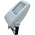 Ecola Projector LED 32W 220V 2800K IP65 Светодиодный Прожектор Серебристо-серый 227x180x52, JPLW32ELY