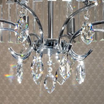 Citilux Инга Хром Светильник Люстра CL335181