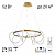 Citilux  PYTHON Бронза Люстра CL220263