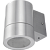 Ecola GX53 LED 8003A светильник накладной IP65 прозрачный Цилиндр металл. 1*GX53 Cатин-хром 114x140x90, FS53C1ECH