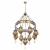 Citilux  Каир Мозаика Янтарь Люстра CL419185