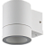 Ecola GX53 LED 8003A светильник накладной IP65 прозрачный Цилиндр металл. 1*GX53 Белый матовый 114x140x90, FW53C1ECH