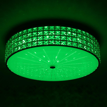 Citilux Портал Хром Светильник Люстра c RGB CL32418G1
