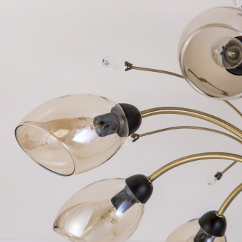 Citilux Комета Бронза+Дымч. Светильник Люстра CL108185