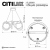 Citilux PYTHON Бронза Люстра CL220263 Citilux PYTHON Бронза Люстра CL220263