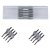 Ecola LED strip 220V connector комплект для упрощенного соединения лента-лента 4-х конт для ленты IP68 RGB 14x7, SCNM14ESB