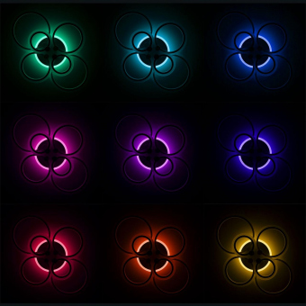 Citilux Сента Белая Светильник Люстра с RGB CL237B160E