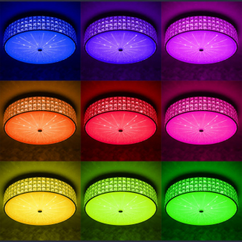 Citilux Портал Хром Светильник Люстра c RGB CL32418G1