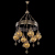 Citilux  Каир Мозаика Янтарь Люстра CL419165
