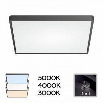 Citilux Бейсик Черный Светильник накладной LED 50W*Мульти CL738K501V