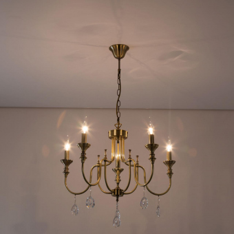 Citilux Рига Бронза Светильник Люстра CL437153