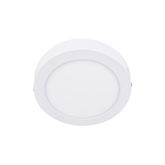 Ecola LED downlight накладной 3010 Круглый даунлайт с драйвером 12W 220V 6500K 160x32, DRSD12ELC
