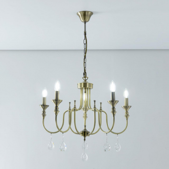 Citilux Рига Бронза Светильник Люстра CL437153