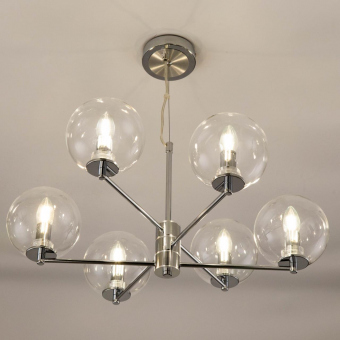 Citilux Галлен Хром Светильник Люстра CL240161
