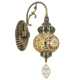 Citilux  Каир Мозаика Янтарь Бра CL419315