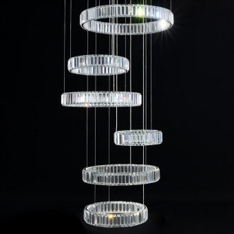 Citilux Чезаре Хром Люстра CL338661