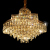 Citilux NAIAD Золото Люстра CL315162
