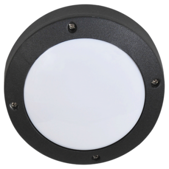 Ecola GX53 LED B4139S светильник накладной IP65 матовый Круг алюмин. 1*GX53 Черный 145x145x65, FB53SSECS