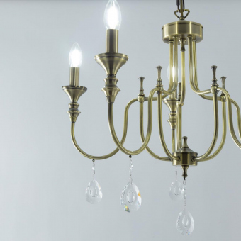 Citilux Рига Бронза Светильник Люстра CL437153