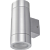 Ecola GX53 LED 8013A светильник накладной IP65 прозрачный Цилиндр металл. 2*GX53 Cатин-хром 205x140x90, FS53C2ECH