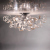 Citilux Рандом Хром+Прозр+Бел Светильник Люстра CL222191 Citilux Рандом Хром+Прозр+Бел Светильник Люстра CL222191