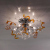 Citilux Рандом Хром+Прозр+Янт Светильник Люстра CL222162 Citilux Рандом Хром+Прозр+Янт Светильник Люстра CL222162