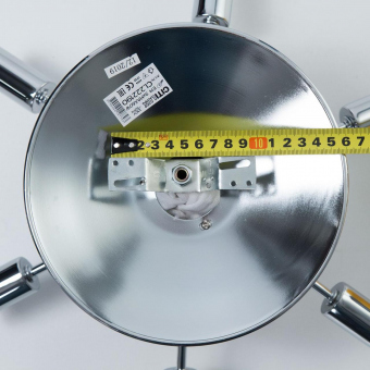 Citilux Рандом Хром+Прозр+Бел Светильник Люстра CL222191