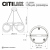 Citilux PYTHON Черный Люстра CL220261 Citilux PYTHON Черный Люстра CL220261