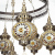Citilux  Каир Мозаика Янтарь Люстра CL419165