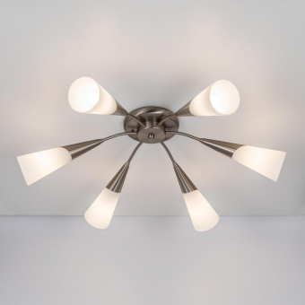 Citilux Фокус Хром Матовый Светильник Люстра CL103161