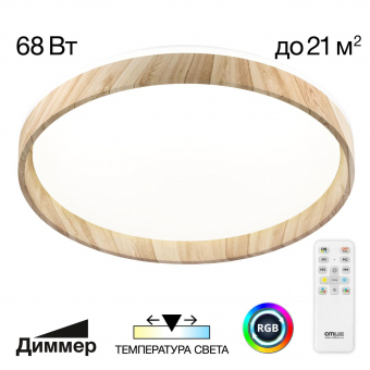 Citilux ENZO Клен LED Светильник с пультом CL753452G
