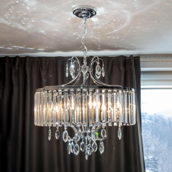 Citilux Инга Хром Светильник Люстра CL335181