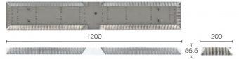 Ledel Офисный светодиодный светильник L-school 55 IP 54 Standart/5156лм/55Вт/4000 корпус белый пластик, 123405500842100