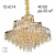 Citilux NAIAD Золото Люстра CL315162