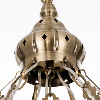 Citilux  Каир Мозаика Синяя Люстра CL419166
