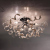 Citilux Рандом Хром+Прозр+Бел Светильник Люстра CL222191 Citilux Рандом Хром+Прозр+Бел Светильник Люстра CL222191
