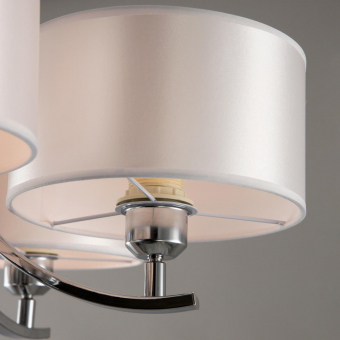 Citilux Эвита Хром+Белый Светильник Люстра CL466150