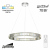 Citilux Чезаре Хром Люстра CL338181 Citilux Чезаре Хром Люстра CL338181