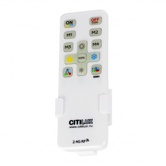 Citilux NORMA Белый с пультом и RGB CL749K300