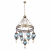 Citilux  Каир Мозаика Синяя Люстра CL419186