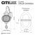 Citilux  Каир Мозаика Янтарь Бра CL419315